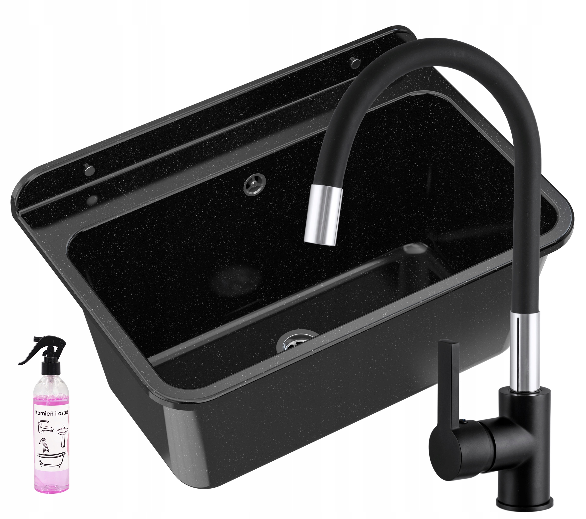 ZLEW GOSPODARCZY KOMORA PRALNICZA BATERIA FLEX II