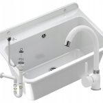 ZLEW GOSPODARCZY BIAŁY BATERIA GARAŻ PRALNIA