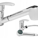 HAND CHROM BATERIA KUCHENNA Z WYCIĄGANĄ WYLEWKĄ