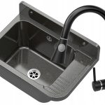 CZARNY ZLEW GOSPODARCZY KOMORA BATERIA WYCIĄGANA