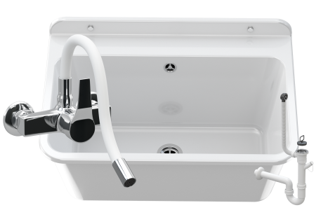 Zlew gospodarczy Roboczy PRALNIA GARAŻ KOTŁOWNIA