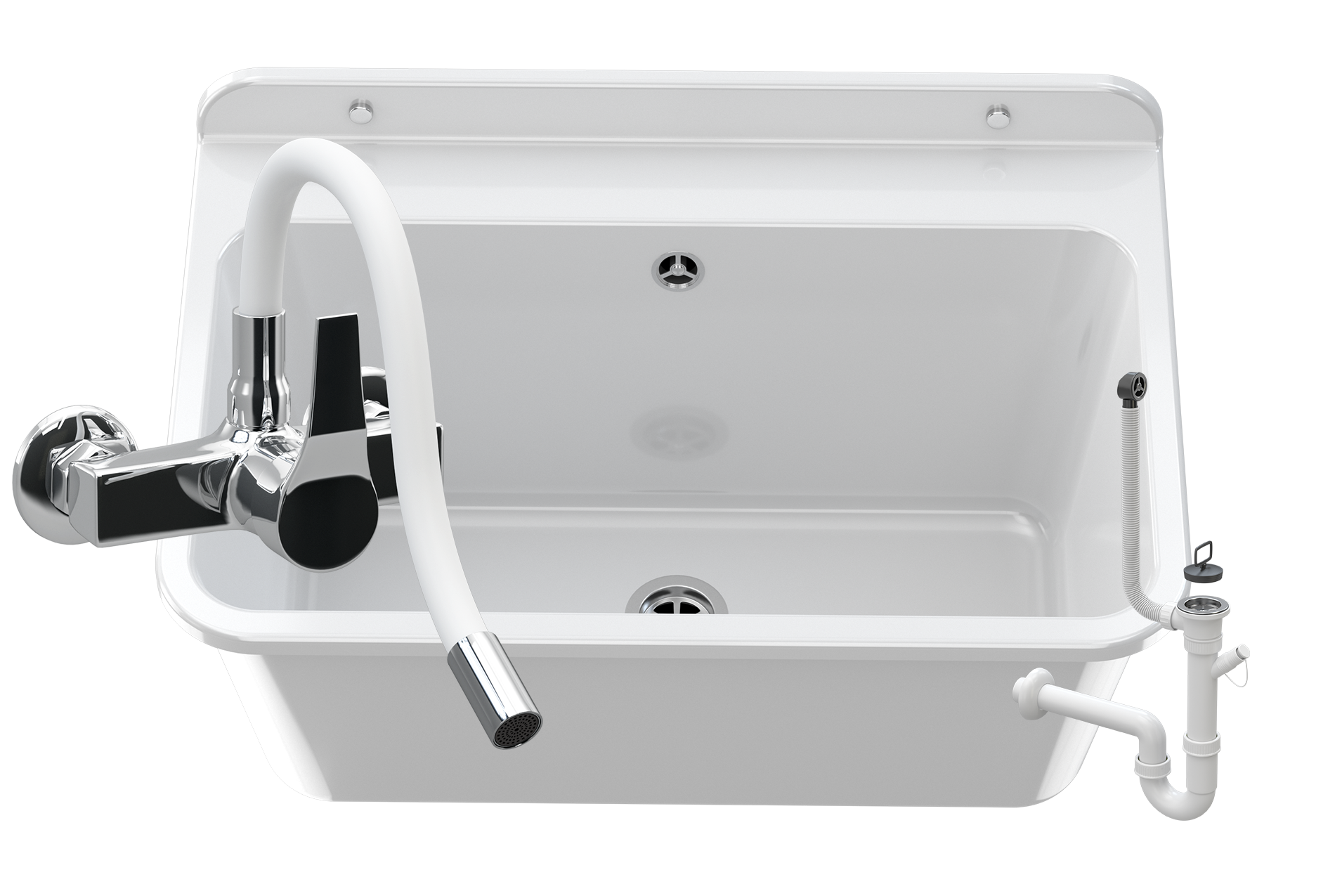 Zlew gospodarczy Roboczy PRALNIA GARAŻ KOTŁOWNIA