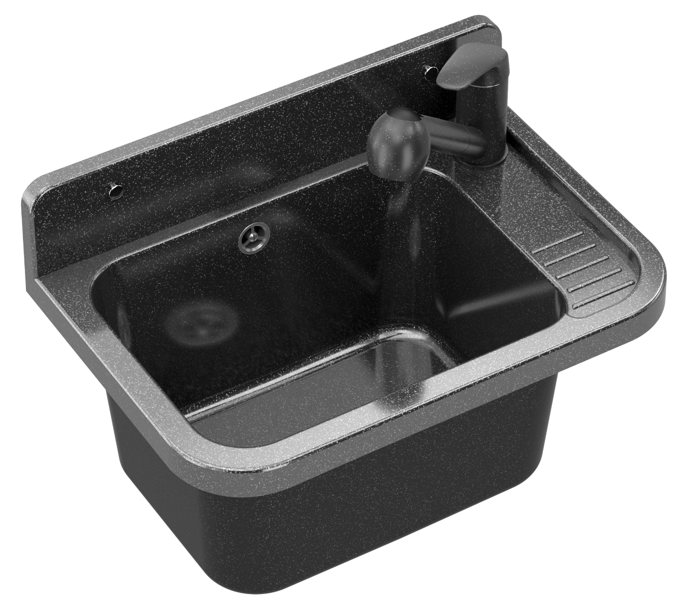 ZLEW GOSPODARCZY KOMORA PRALNICZA BATERIA WYCIĄG