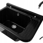 ZLEW GOSPODARCZY KOMORA PRALNICZA BATERIA DOZOWNIK