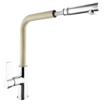 KRAN KUCHENNY WYCIĄGANY DO ZLEWU BEŻOWY LINEA