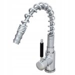 HAND CHROM BATERIA KUCHENNA Z WYCIĄGANĄ WYLEWKĄ