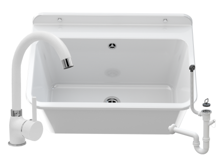 Zlew gospodarczy Roboczy PRALNIA GARAŻ KOTŁOWNIA