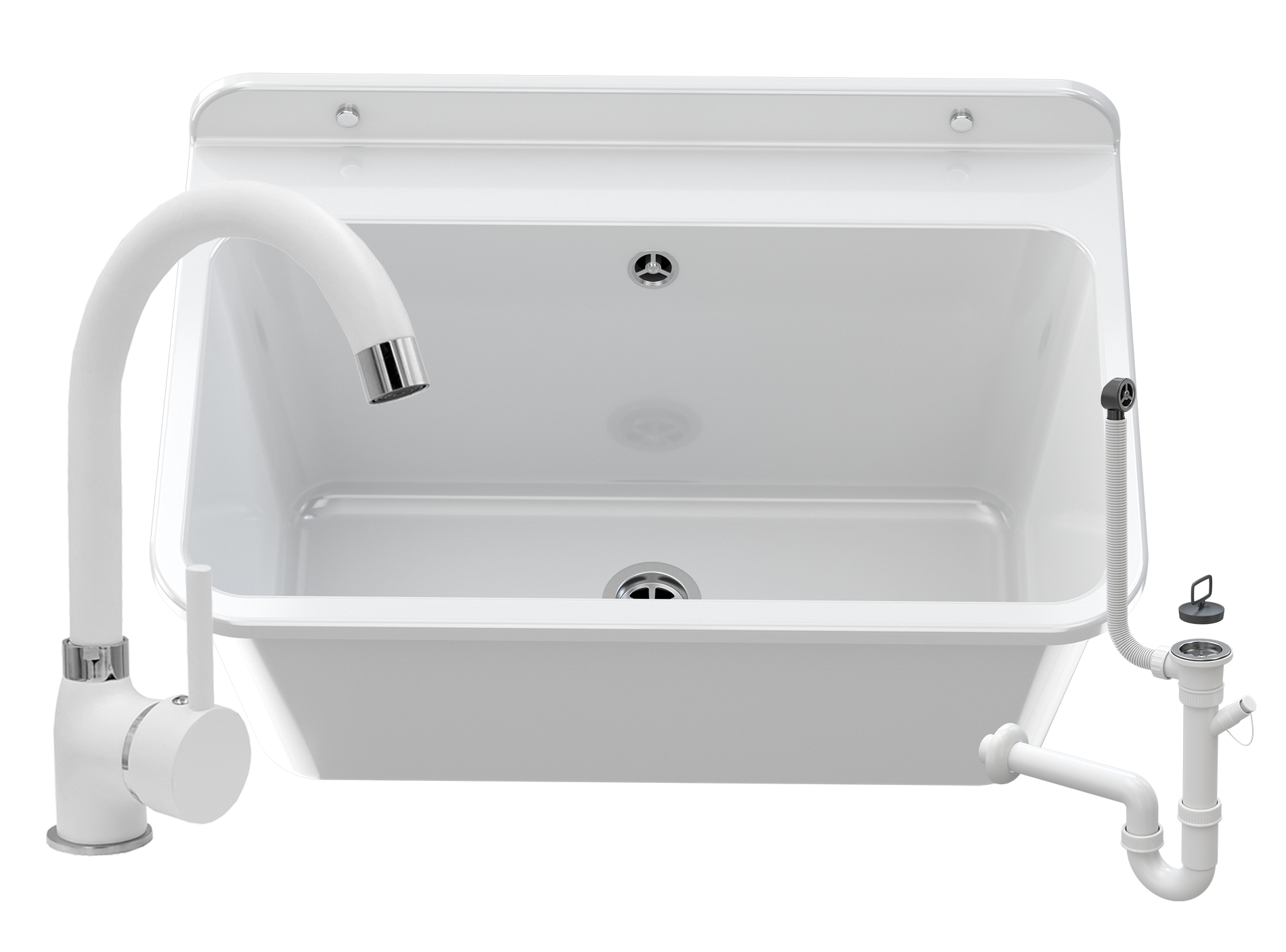 Zlew gospodarczy Roboczy PRALNIA GARAŻ KOTŁOWNIA