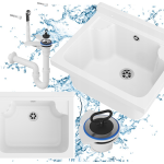 ZLEW GOSPODARCZY TECHNICZNY KOMORA BIAŁA KOTŁOWNIA GARAŻ ROBOCZY LOMA