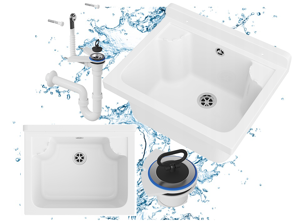 ZLEW GOSPODARCZY TECHNICZNY KOMORA BIAŁA KOTŁOWNIA GARAŻ ROBOCZY LOMA