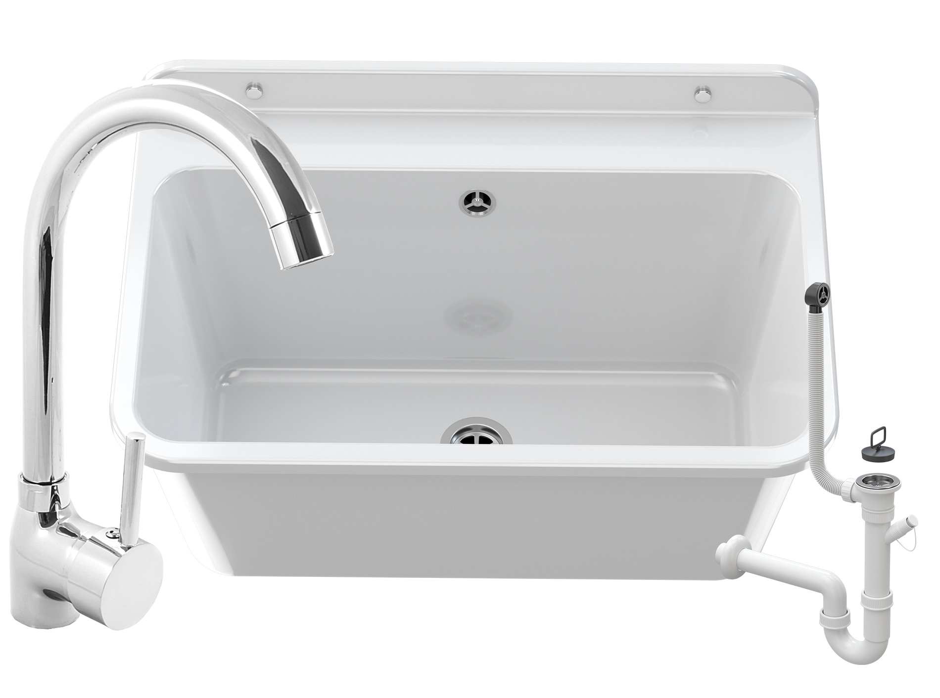 ZLEW GOSPODARCZY KOMORA GARAŻ BATERIA WYCIĄGANA